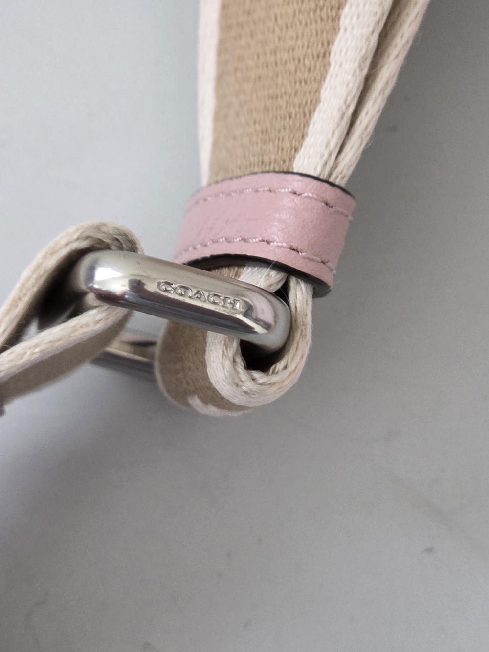 Coach Webbing Crossbody Strap In Mutli - Picture 4 of 7